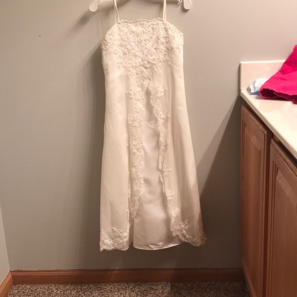 David’s Bridal childs dress